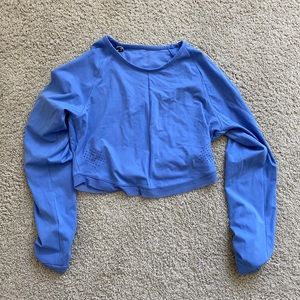Whitney x gym shark Whitney long sleeve crop top L